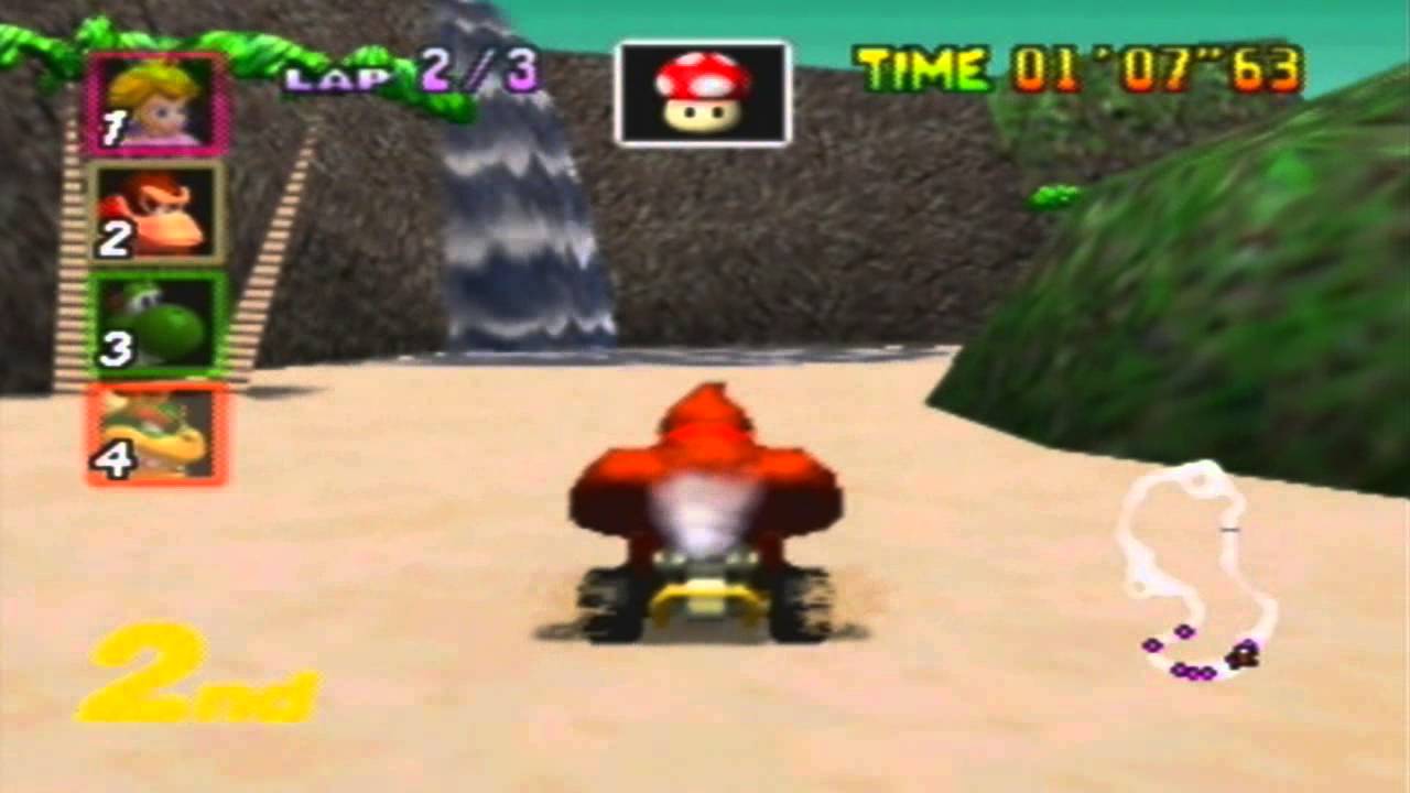 Mario Kart 64 Mushroom Cup 150cc Part 1